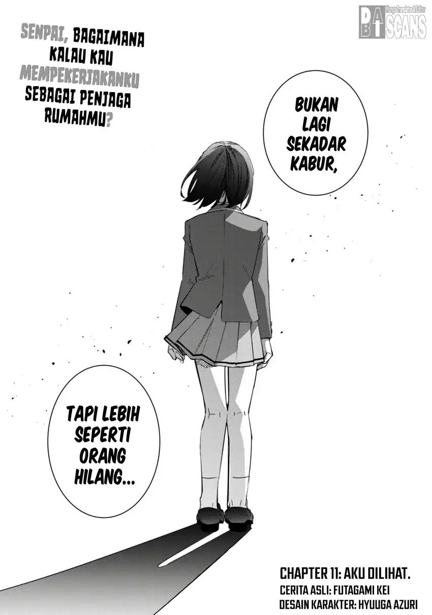 Baca Senpai, Jitaku Keibiin no Koyou wa Ikaga desu ka? - Chapter 11 halaman 5