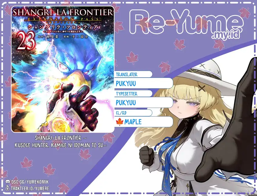 Baca Shangri-La Frontier ~Kusoge Hunter, Kamige ni Idoman to su~ - Chapter 237 halaman 1