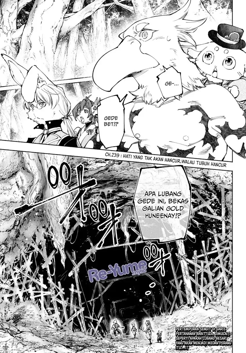 Baca Shangri-La Frontier ~Kusoge Hunter, Kamige ni Idoman to su~ - Chapter 239 halaman 2