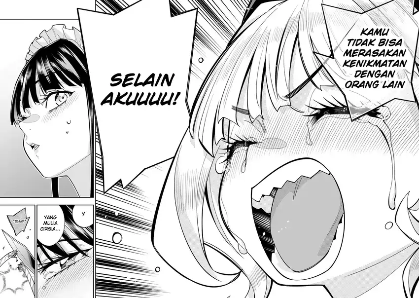 Shi ni Modori Oujo wa Ikinobiru Tameni Yuri Harem wo Tsukuru Koto ni Shita Chapter 09 page 44