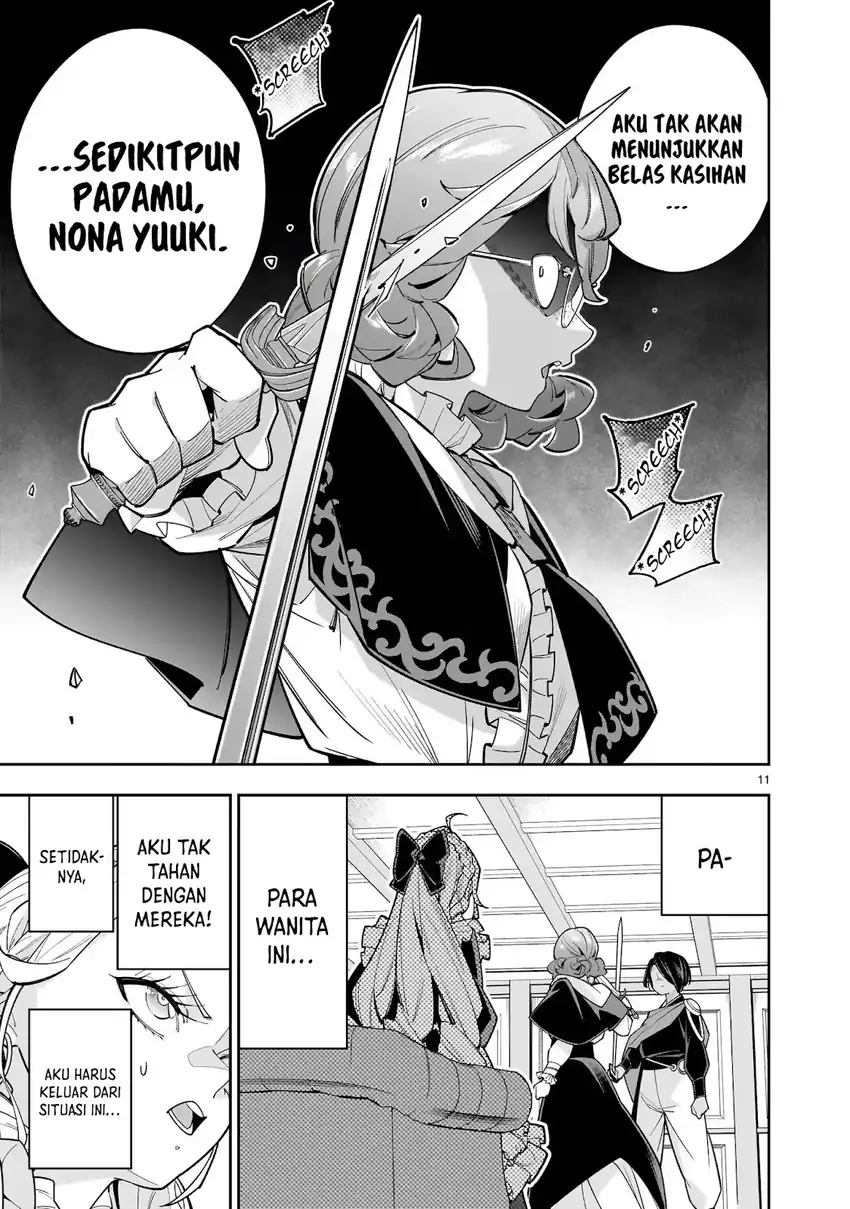 Baca Shi ni Modori Oujo wa Ikinobiru Tameni Yuri Harem wo Tsukuru Koto ni Shita - Chapter 10 halaman 12
