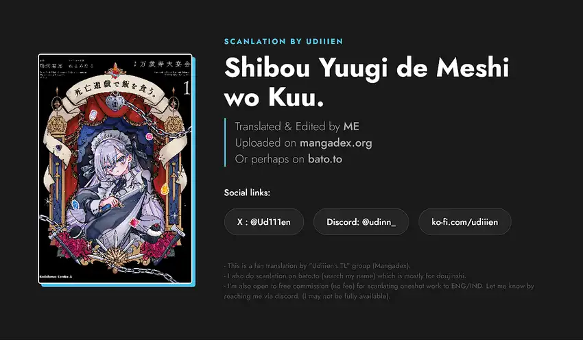 Baca Shibou Yuugi de Meshi wo Kuu. - Chapter 05 halaman 1