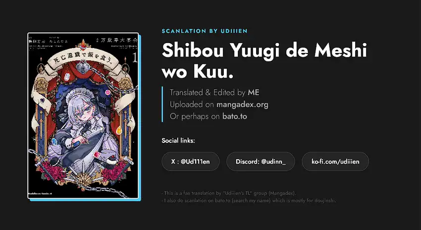 Baca Shibou Yuugi de Meshi wo Kuu. - Chapter 06 halaman 1