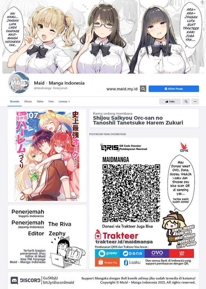 Baca Shijou Saikyou Orc-san no Tanoshii Tanetsuke Harem Zukuri - Chapter 80 halaman 2