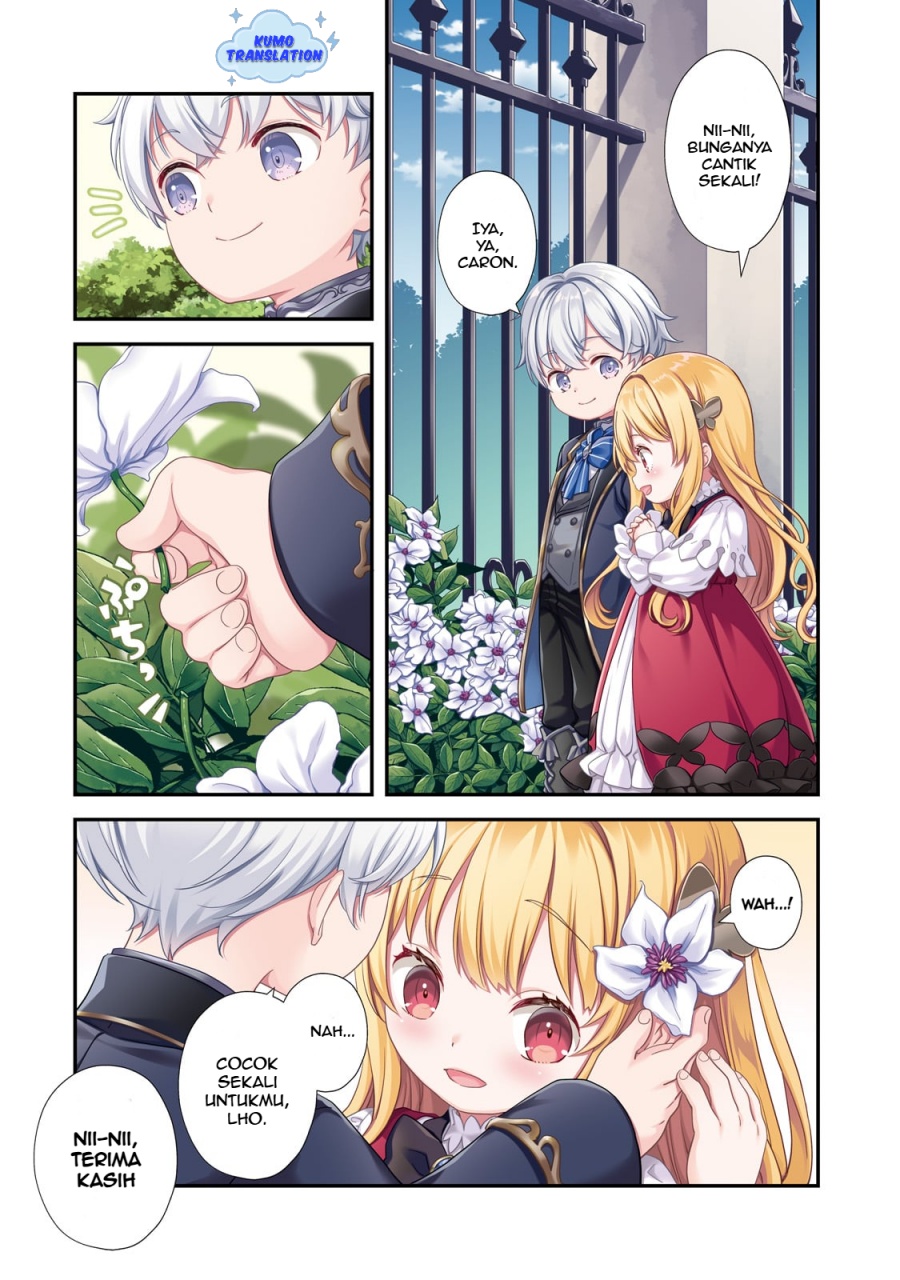 Shinu Unmei ni Aru Akuyaku Reijou no Ani ni Tensei shitanode, Imouto wo Sodatete Mirai wo Kaetai to Omoimasu ~Sekai Saikyou wa Ore dakedo, Sekai Saikawa wa Imouto ni Chigainai~ Chapter 01 page 4