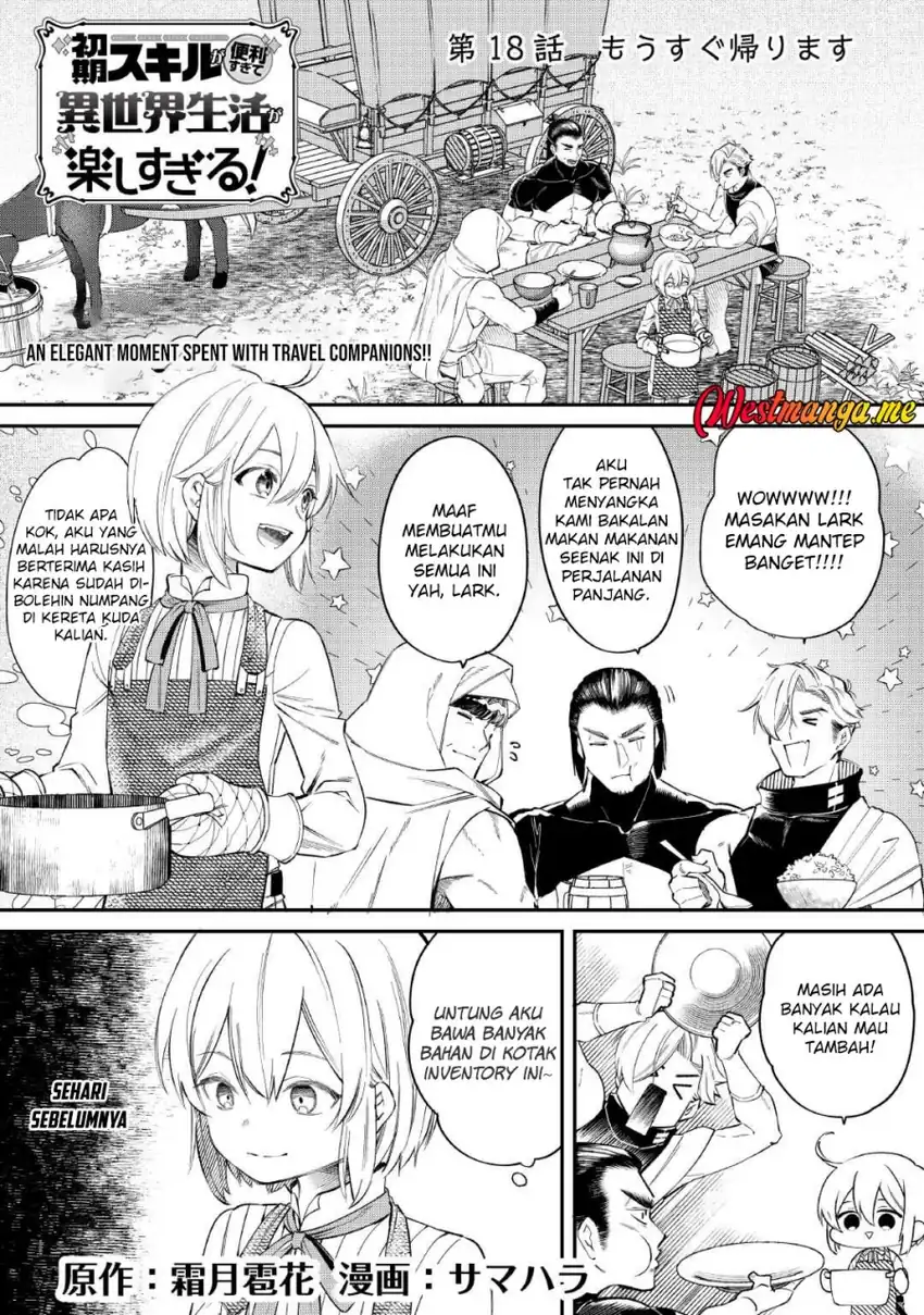 Baca Shoki Skill Ga Benri Sugite Isekai Seikatsu Ga Tanoshisugiru! - Chapter 18 halaman 2