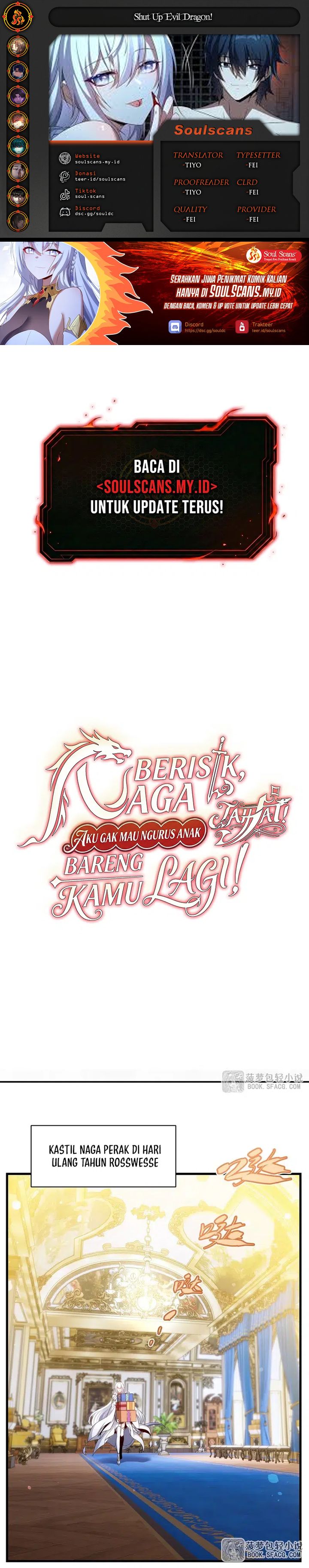 Baca Shut Up, Evil Dragon! I don’t want to raise a child with you anymore - Chapter 70 halaman 1