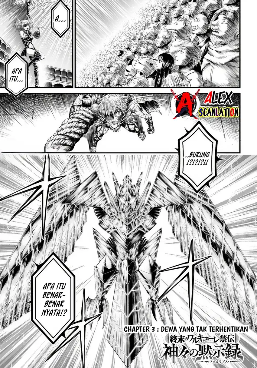 Baca Shuumatsu no Valkyrie Kinden – Kamigami no Apocalypse - Chapter 03 halaman 3