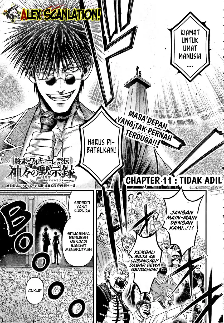 Baca Shuumatsu no Valkyrie Kinden – Kamigami no Apocalypse - Chapter 11 halaman 3