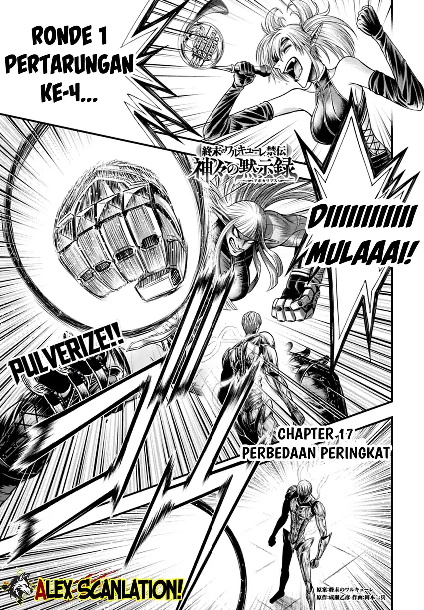 Baca Shuumatsu no Valkyrie Kinden – Kamigami no Apocalypse - Chapter 17 halaman 3