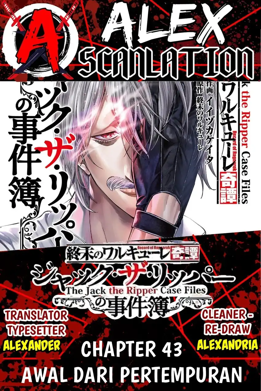 Baca Shuumatsu no Valkyrie Kitan: Jack the Ripper no Jikenbo - Chapter 43 halaman 1