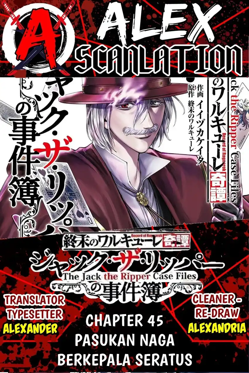 Baca Shuumatsu no Valkyrie Kitan: Jack the Ripper no Jikenbo - Chapter 45 halaman 1