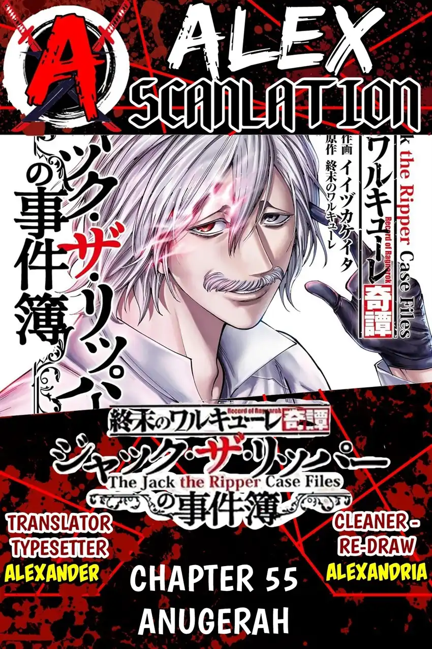 Baca Shuumatsu no Valkyrie Kitan: Jack the Ripper no Jikenbo - Chapter 55 halaman 1