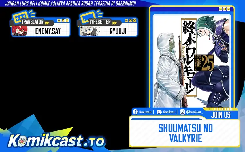 Baca Shuumatsu no Valkyrie - Chapter 111 halaman 1