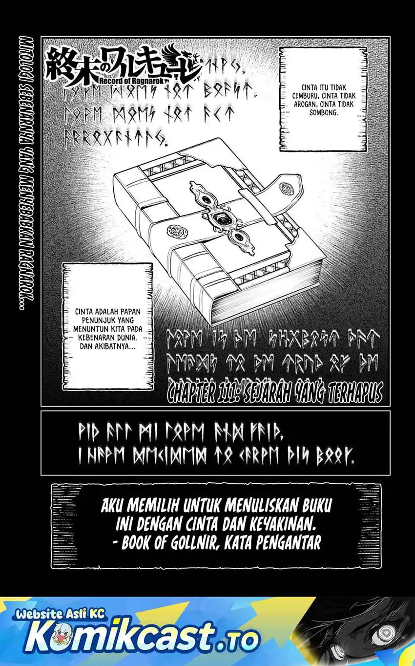 Baca Shuumatsu no Valkyrie - Chapter 111 halaman 2