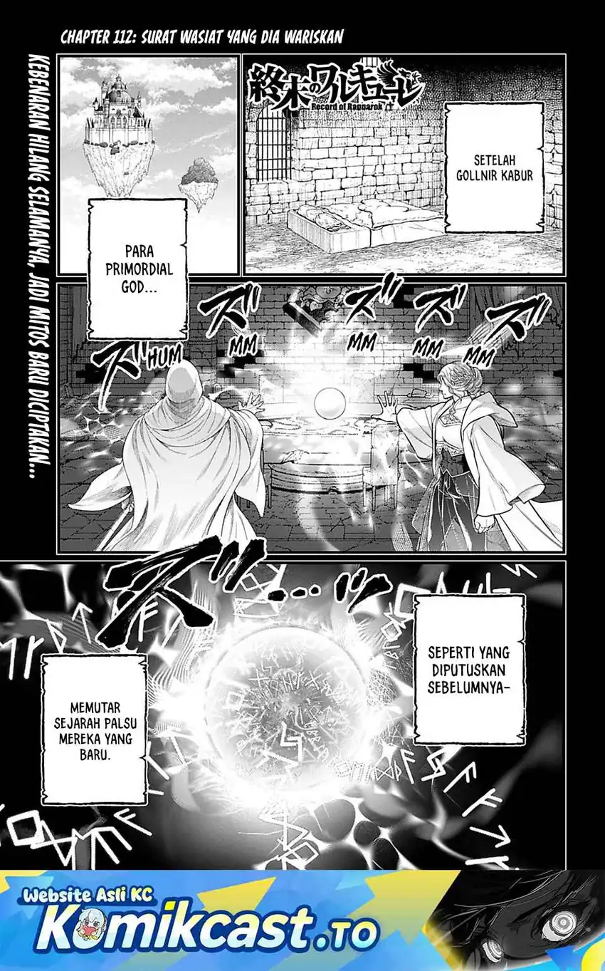 Baca Shuumatsu no Valkyrie - Chapter 112 halaman 2