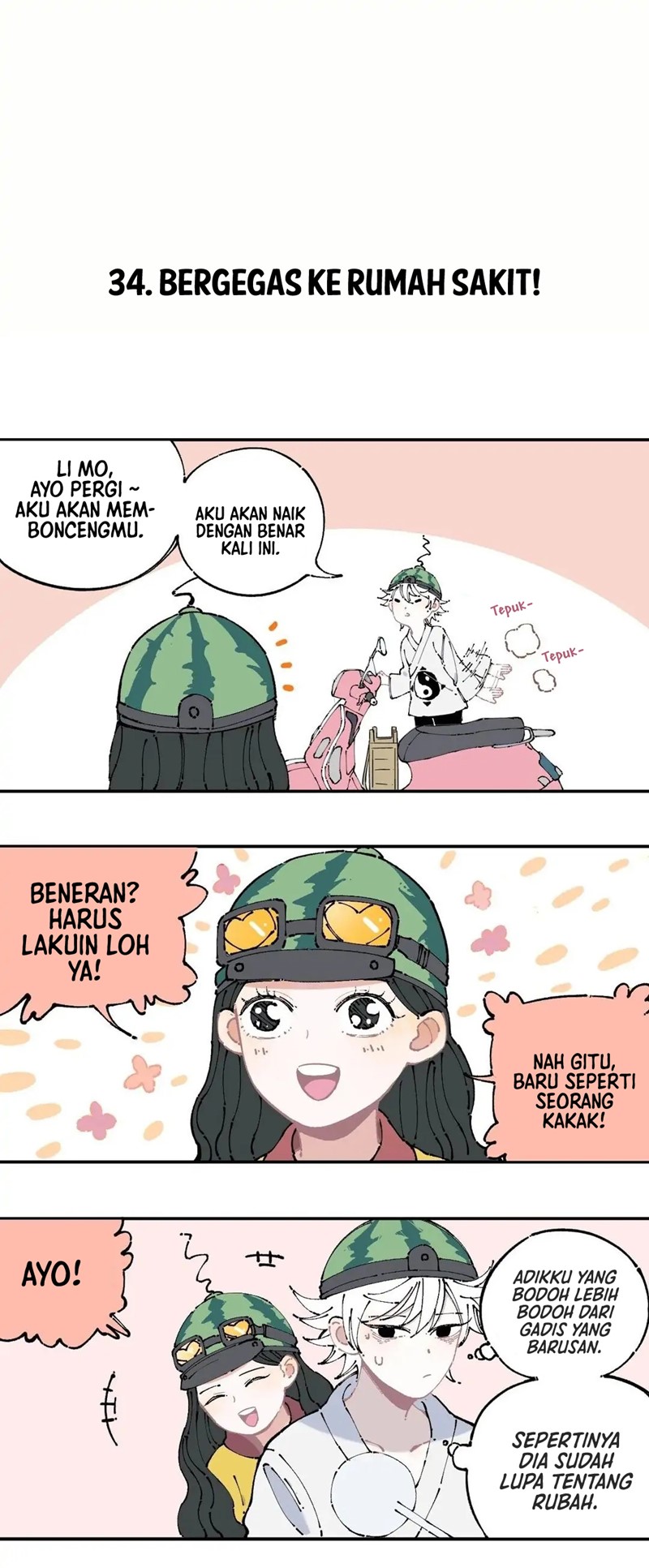 Siblings with a Mountain Man Bahasa Indonesia Chapter 07