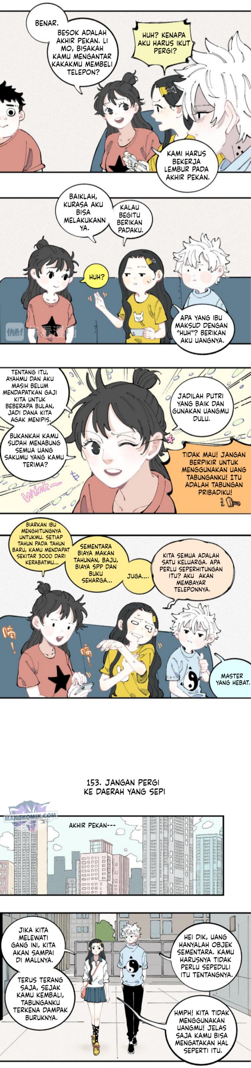 Siblings with a Mountain Man Bahasa Indonesia Chapter 32