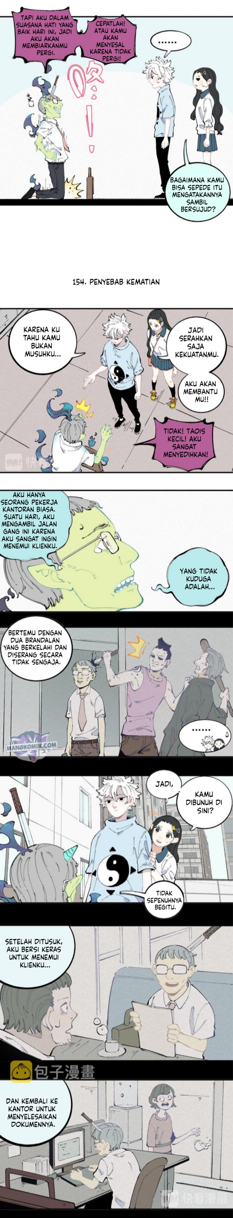 Siblings with a Mountain Man Bahasa Indonesia Chapter 32