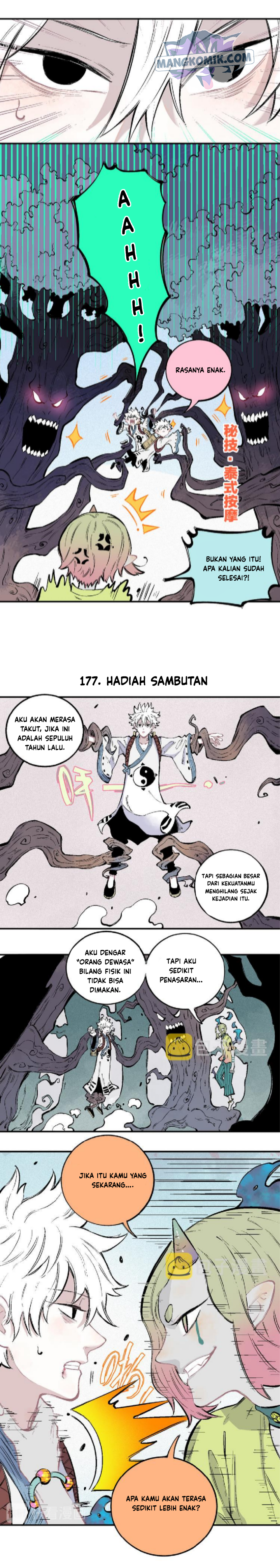 Siblings with a Mountain Man Bahasa Indonesia Chapter 38