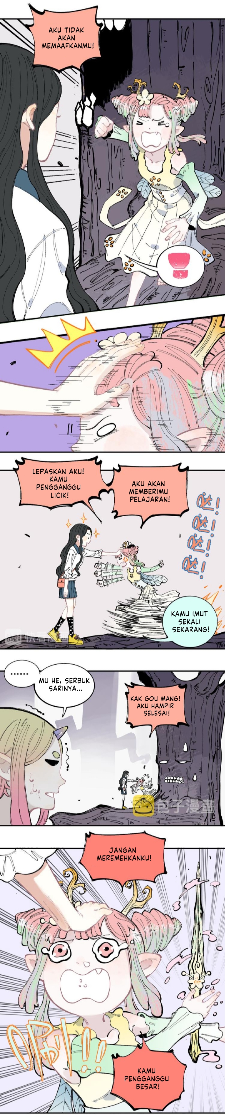 Siblings with a Mountain Man Bahasa Indonesia Chapter 41