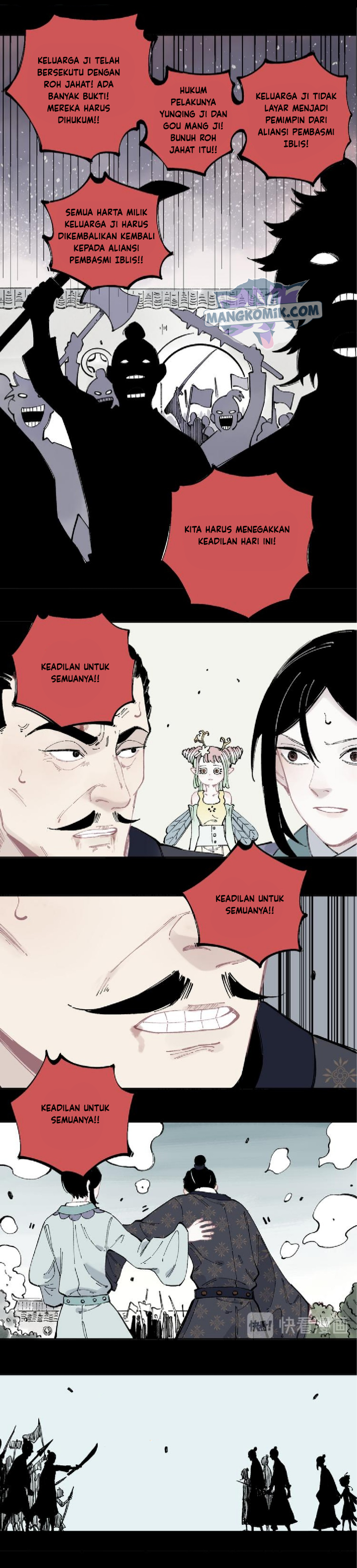 Siblings with a Mountain Man Bahasa Indonesia Chapter 43