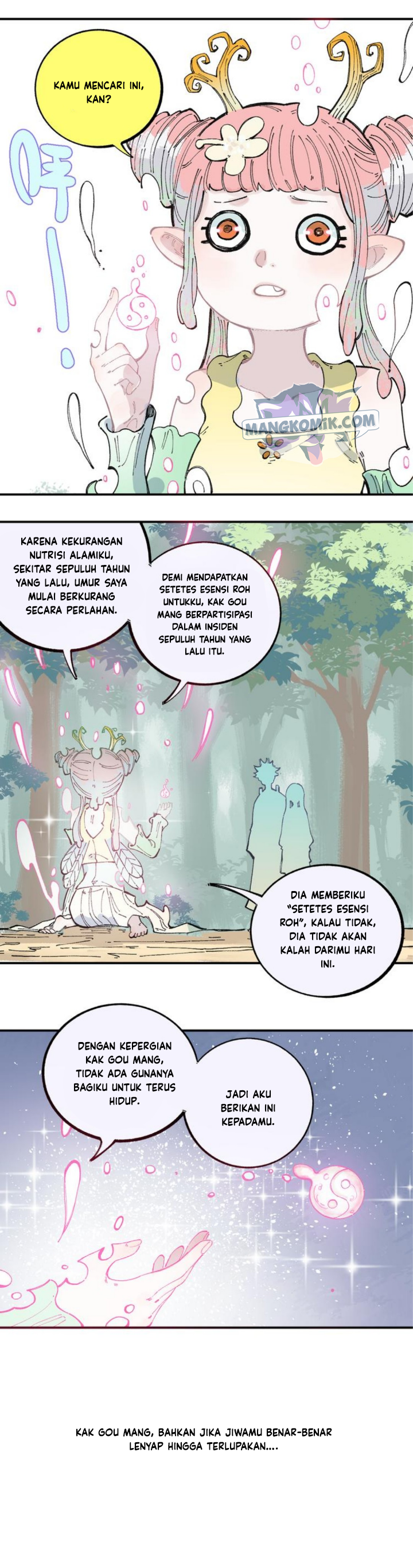 Siblings with a Mountain Man Bahasa Indonesia Chapter 44