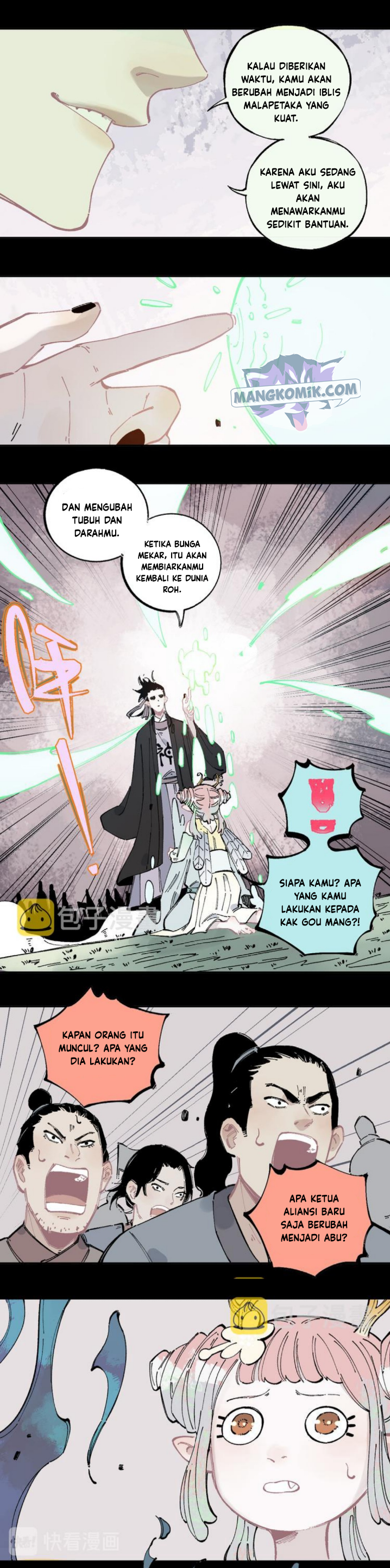 Siblings with a Mountain Man Bahasa Indonesia Chapter 44