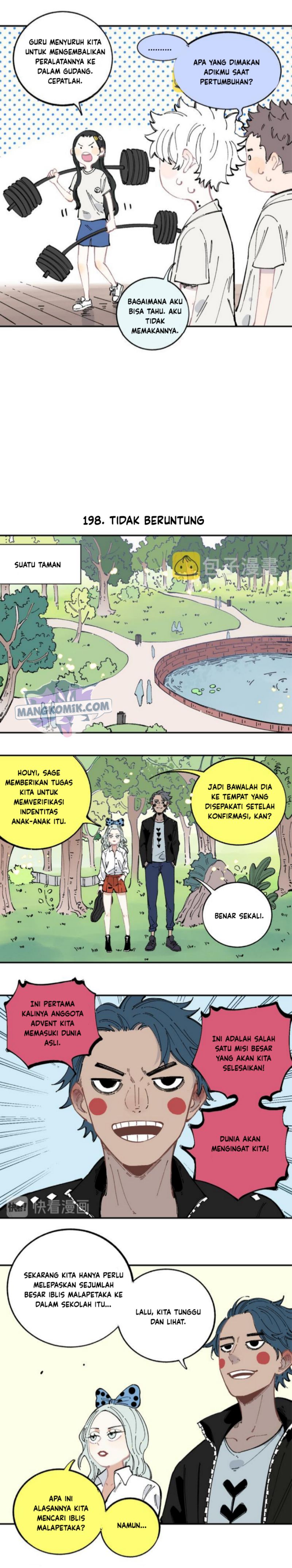 Siblings with a Mountain Man Bahasa Indonesia Chapter 48