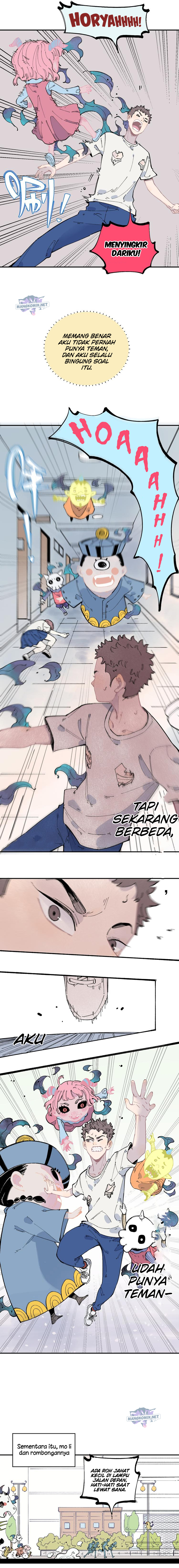 Siblings with a Mountain Man Bahasa Indonesia Chapter 53