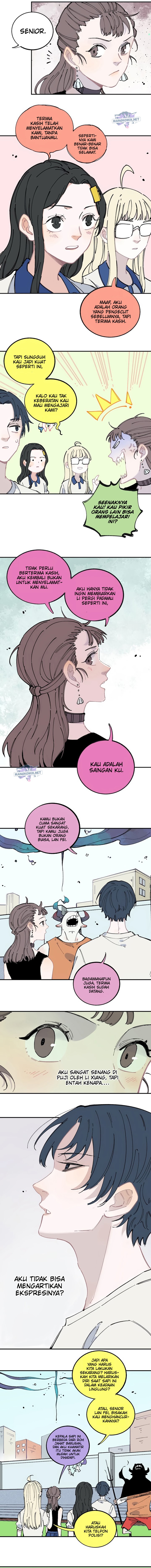 Siblings with a Mountain Man Bahasa Indonesia Chapter 55