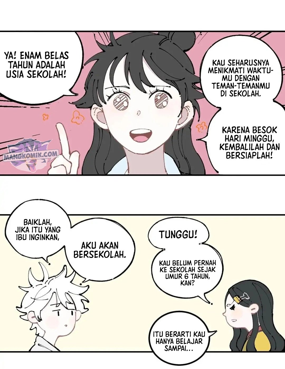 Siblings with a Mountain Man Bahasa Indonesia Chapter 8