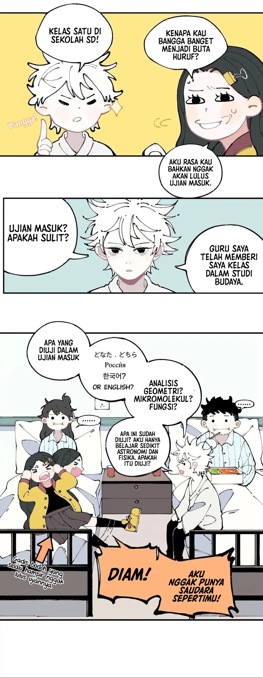 Siblings with a Mountain Man Bahasa Indonesia Chapter 8