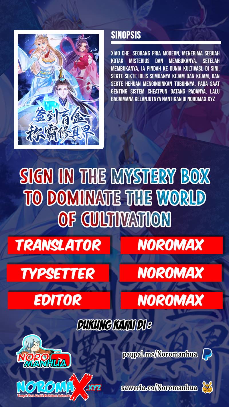 Sign in the Mystery Box to Dominate the World of Cultivation Chapter 49 page 2
