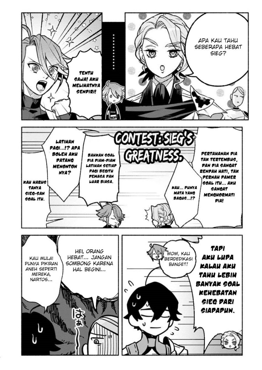 Sono Monban, Saikyou Nitsuki: Tsuihou Sareta Bougyo Ryoku 9999 no Senshi, Outo no Monban Toshite Musou Suru Chapter 38 page 58