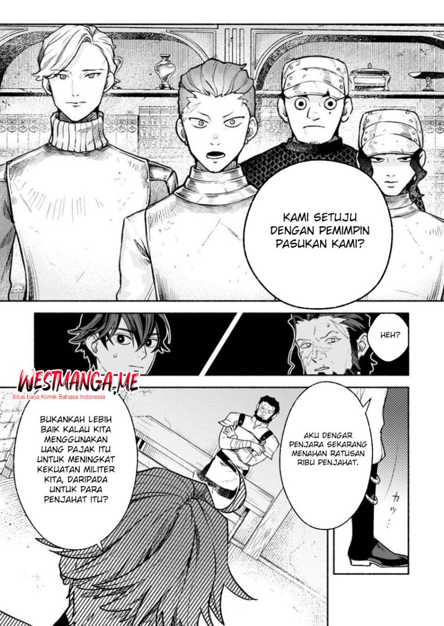 Sono Monban, Saikyou Nitsuki: Tsuihou Sareta Bougyo Ryoku 9999 no Senshi, Outo no Monban Toshite Musou Suru Chapter 38 page 18