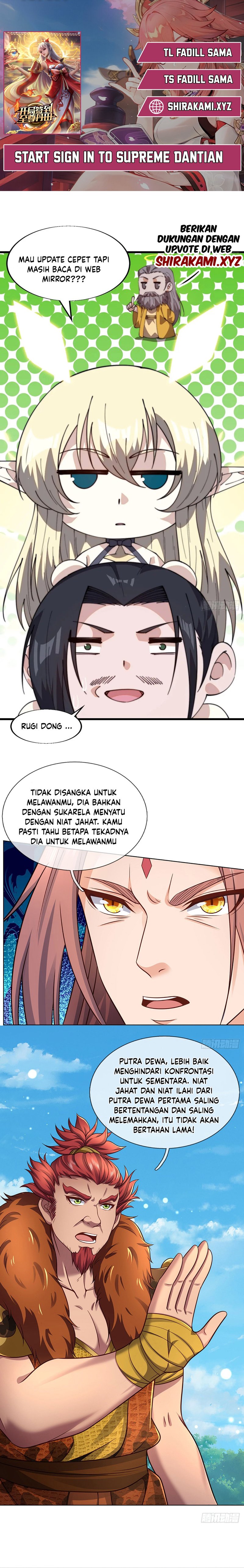 Baca Star Sign In To Supreme Dantian - Chapter 327 halaman 1