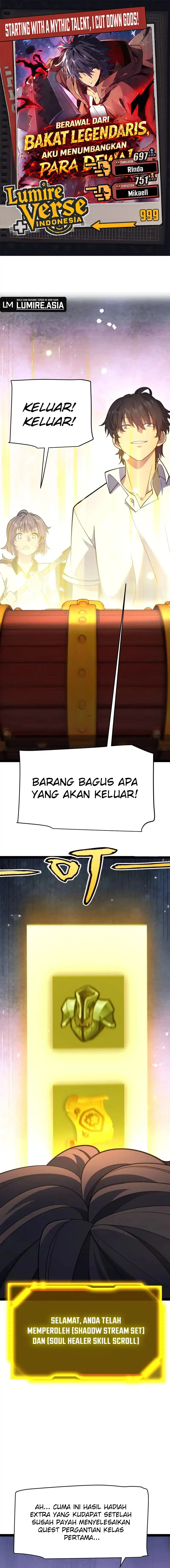 Baca Starting with a Mythic Talent, I Cut Down Gods! - Chapter 10 halaman 1