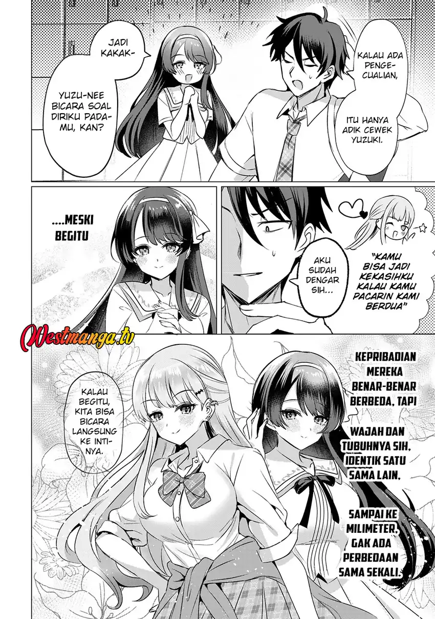 Baca Suki na Ko ni Kokuttara Futago no Imouto ga Omake de Tsuitekita - Chapter 02 halaman 12