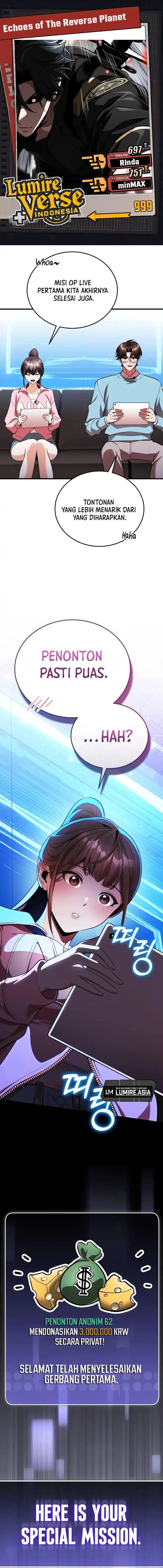 Baca Superhuman Game Broadcast - Chapter 12 halaman 1