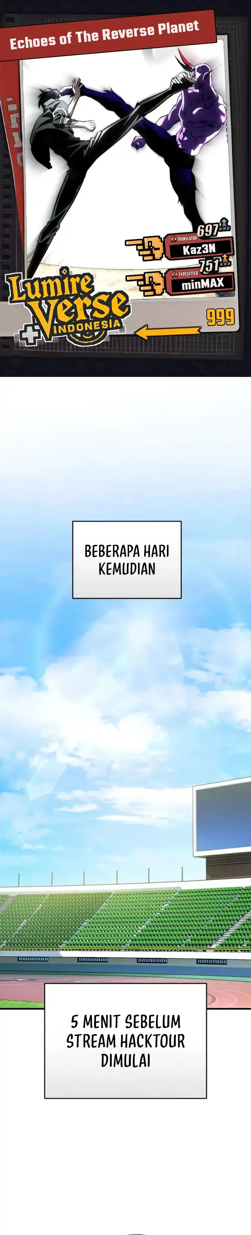 Baca Superhuman Game Broadcast - Chapter 16 halaman 1