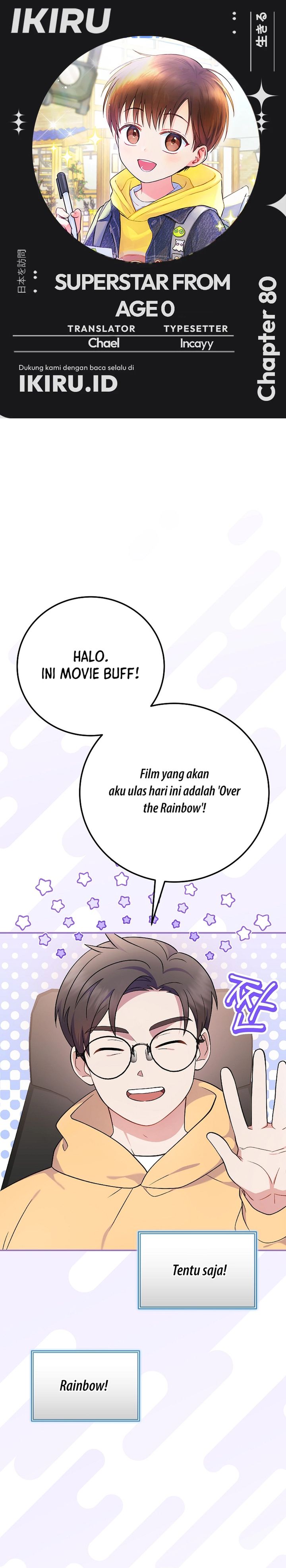 Baca Superstar From Age 0 - Chapter 80 halaman 1