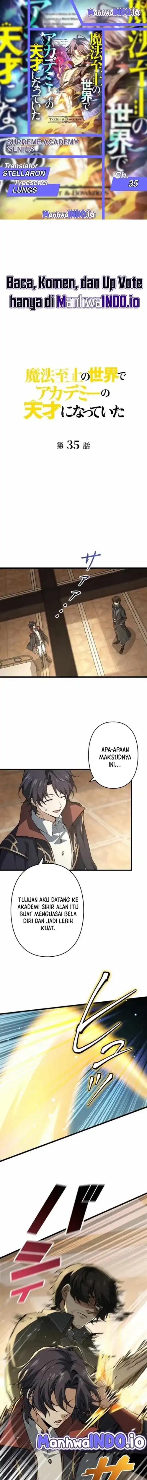 Baca Supreme Academy Genius - Chapter 35 halaman 1