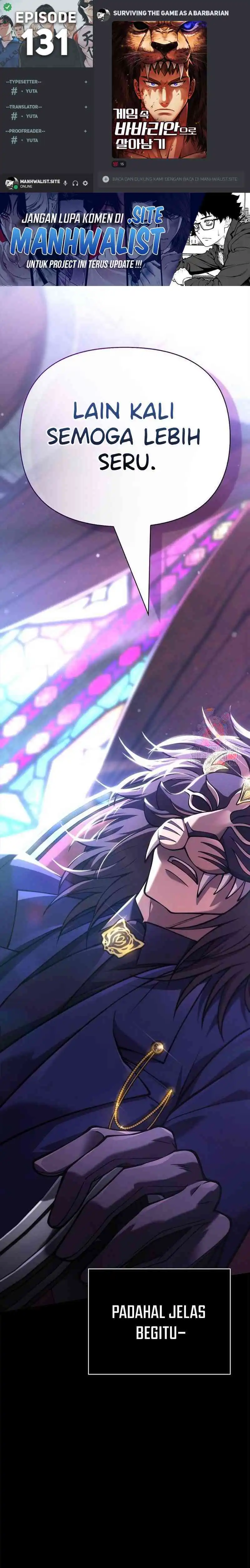 Baca Survive as a Barbarian in the Game - Chapter 131 halaman 1