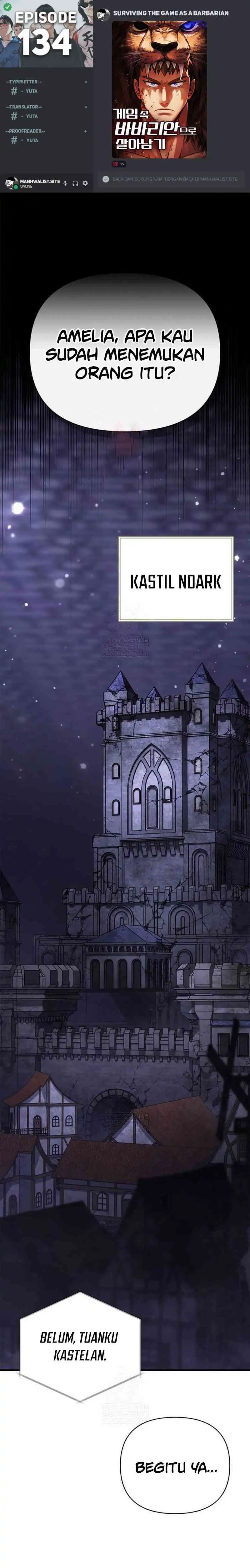 Baca Survive as a Barbarian in the Game - Chapter 134 halaman 1