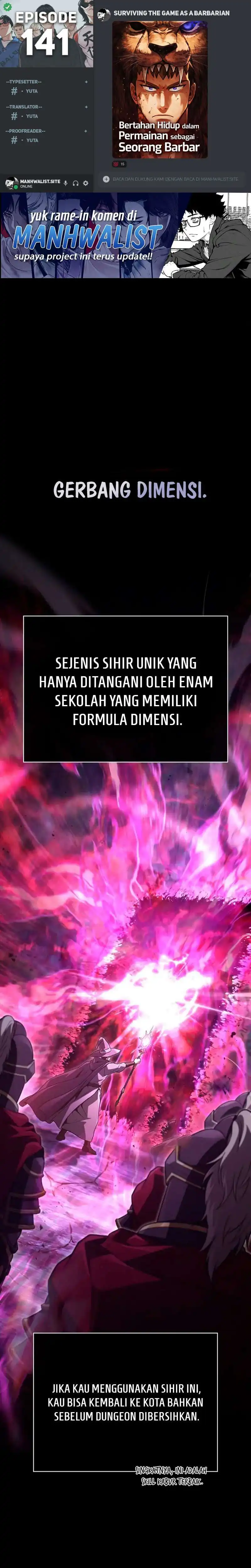 Baca Survive as a Barbarian in the Game - Chapter 141 halaman 1