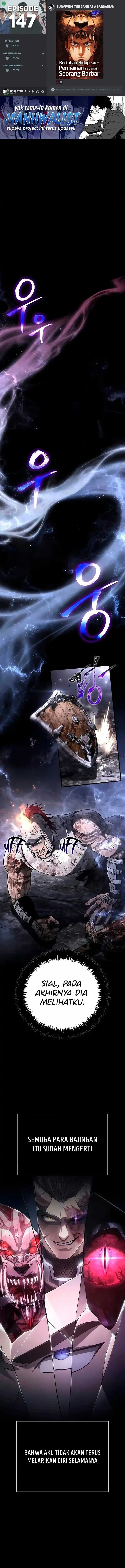 Baca Survive as a Barbarian in the Game - Chapter 147 halaman 1