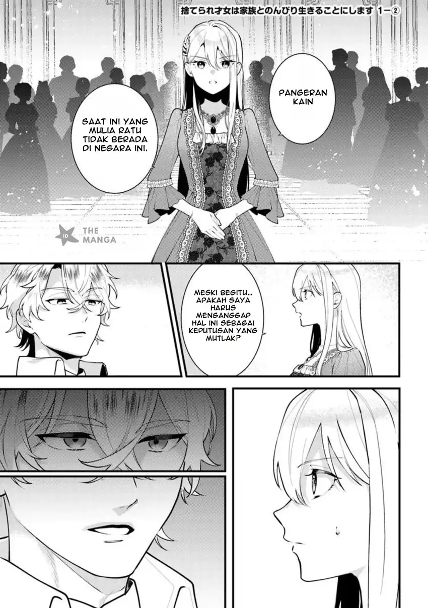 Baca Suterare Saijo Wa Kazoku To Nonbiri Ikiru Koto Ni Shimasu - Chapter 01.2 halaman 2