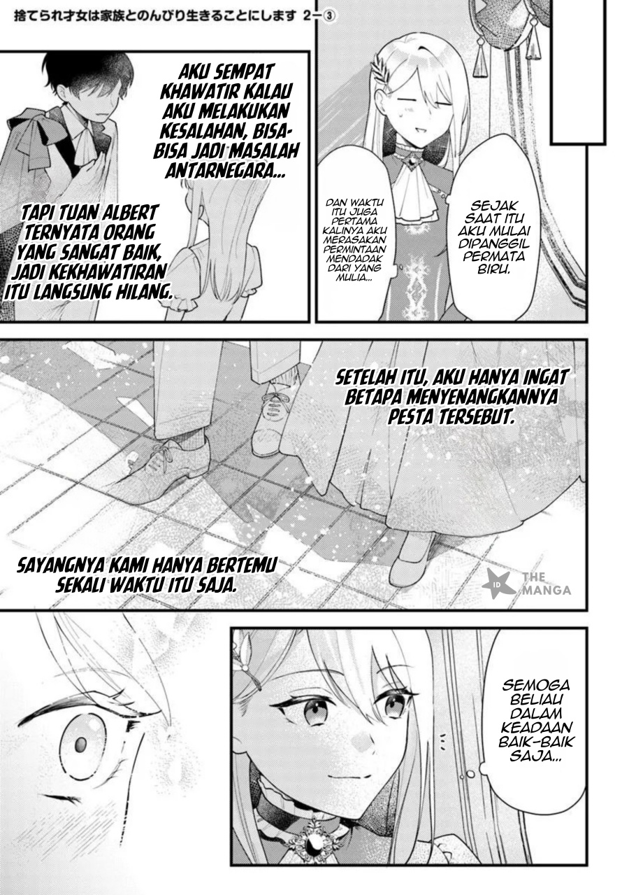 Baca Suterare Saijo Wa Kazoku To Nonbiri Ikiru Koto Ni Shimasu - Chapter 02.3 halaman 2