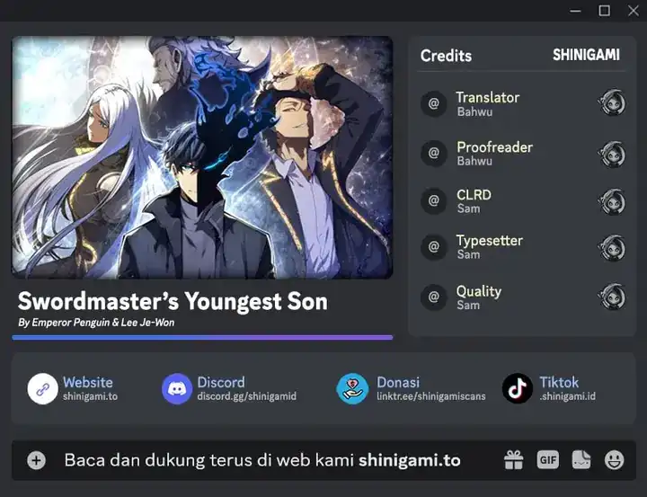 Baca Swordmaster's Youngest Son - Chapter 195 halaman 1